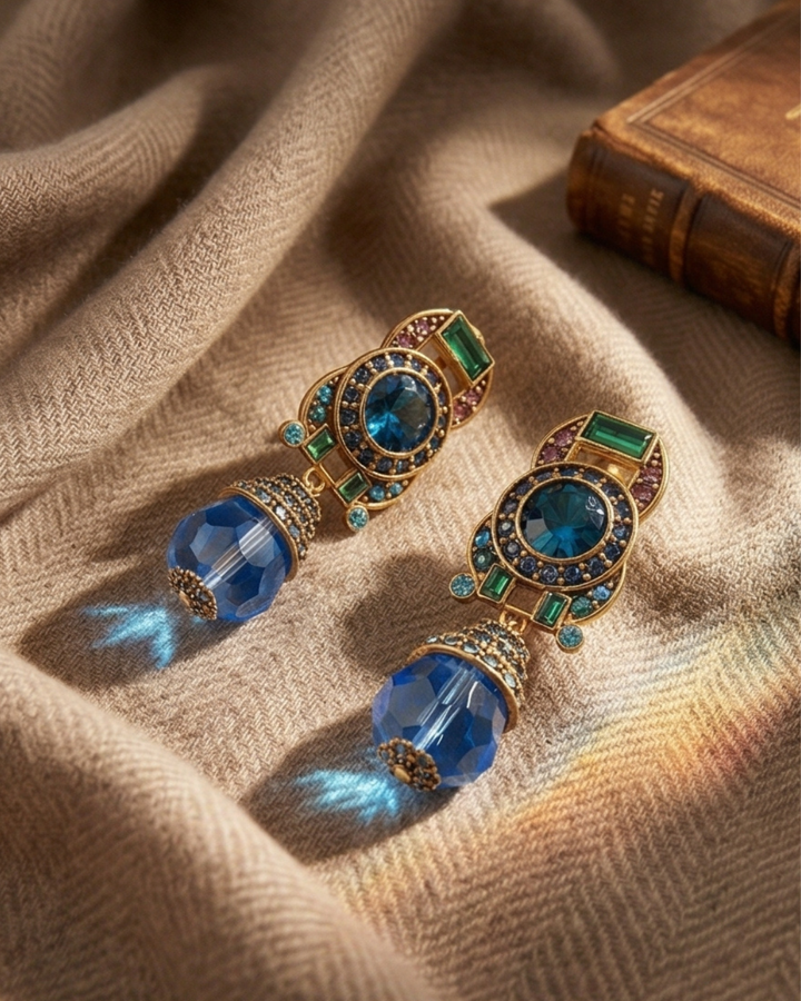 Coralia Non-Pierced Clip-On Earrings