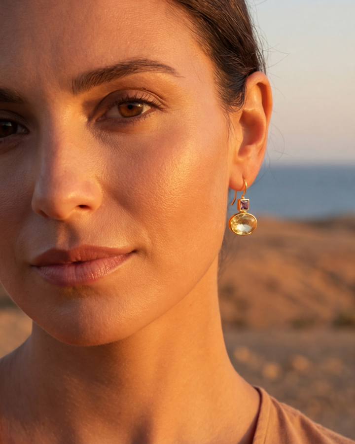 Zelina Statement Earrings
