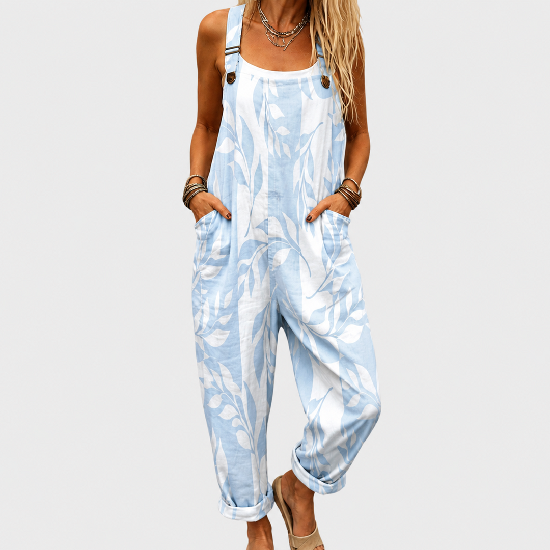 Cozy Printed Jumpsuit
