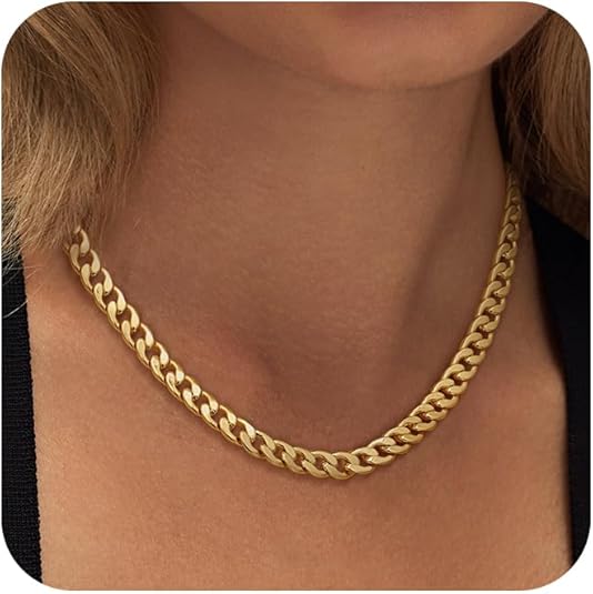 Bold Cuban Link Chunky Necklace