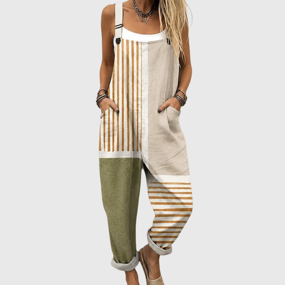 Cozy Graphic Jumpsuit