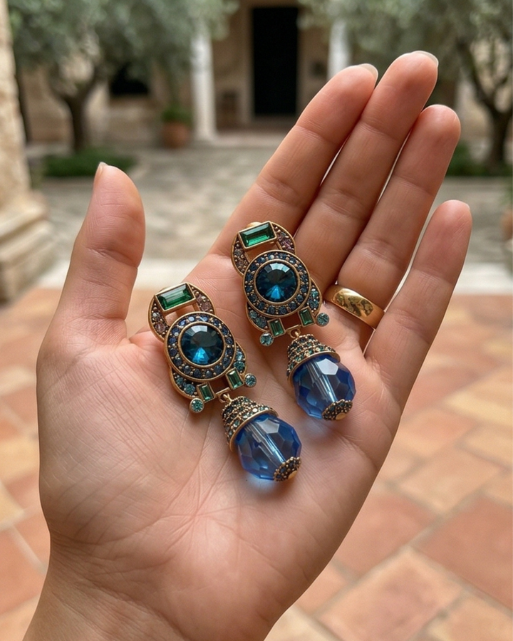 Coralia Non-Pierced Clip-On Earrings