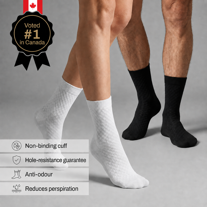 Novara™ | Premium Bamboo Fibre Crew Socks