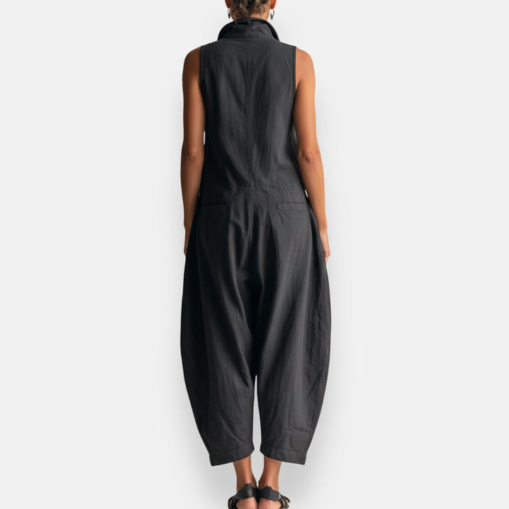 Maya™ | Relaxed Sleeveless Jumpsuit