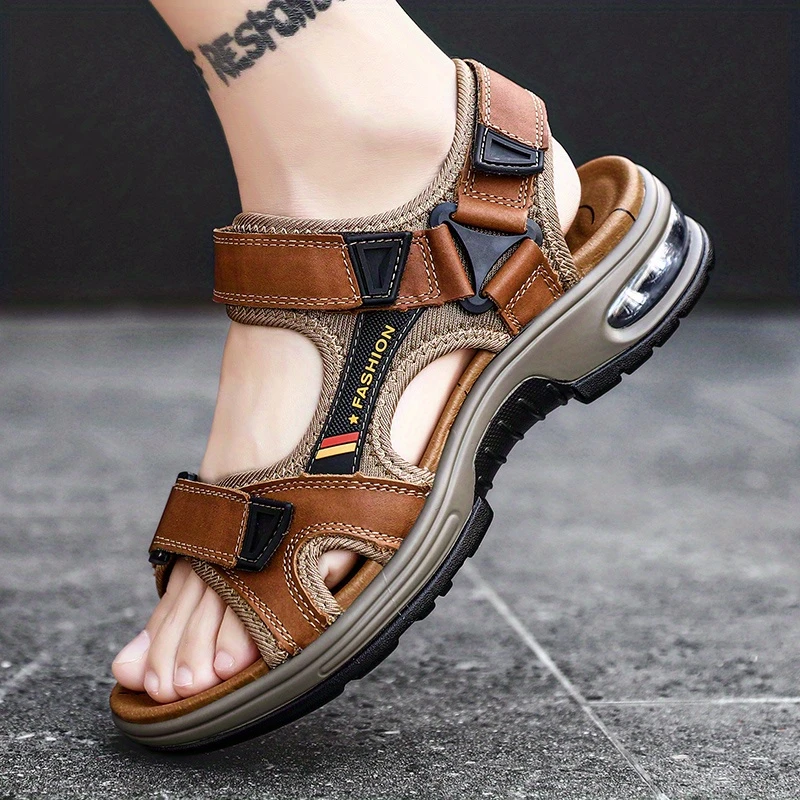 Bennett™ | AirCushion Adjustable Leather Sandals