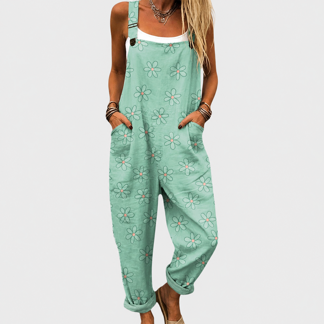 Cozy Printed Jumpsuit