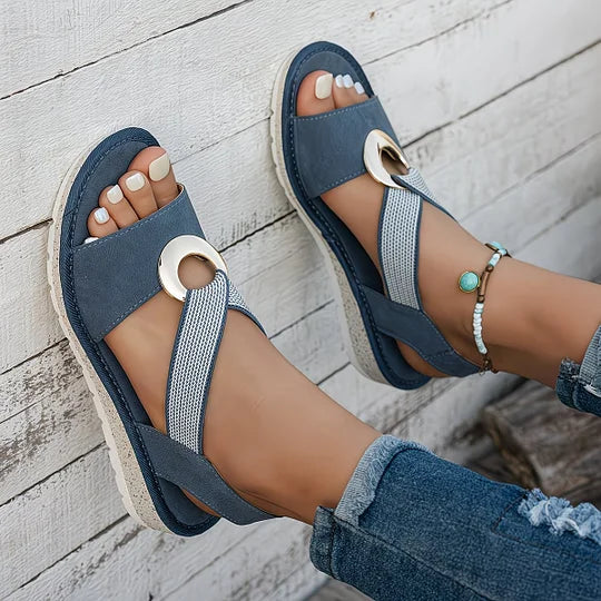 Brielle™ | Coastal Loop Comfort Sandals
