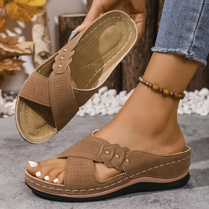 Danielle™ | Harbour Cross Comfort Wedges