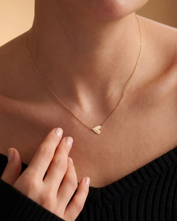 Elena Necklace (Personalized Message)