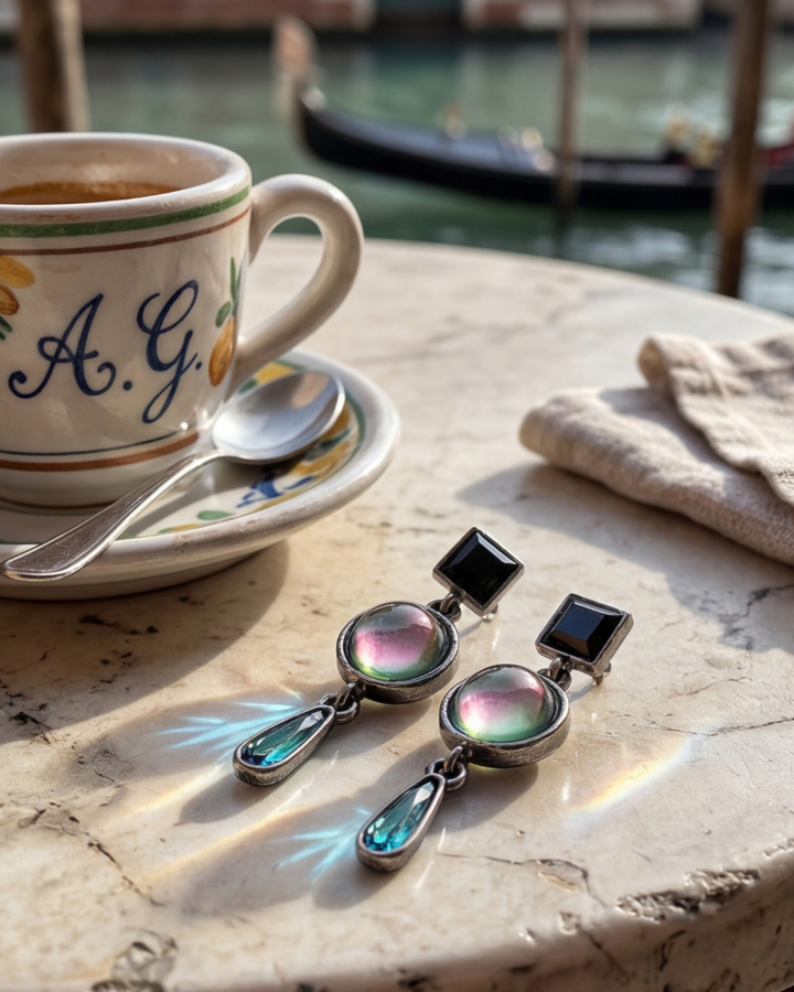 Serena Non-Pierced Clip-On Earrings