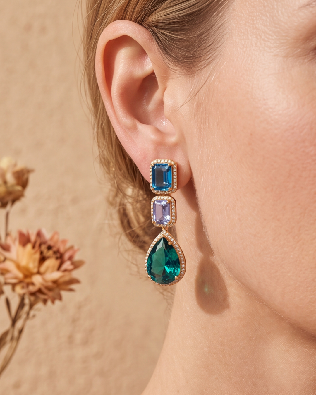 Neva Stud Earrings