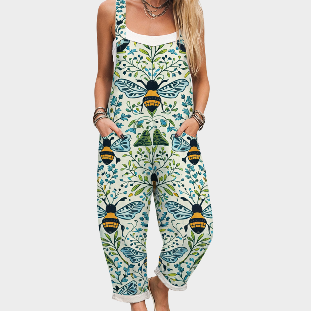 Cozy Printed Jumpsuit