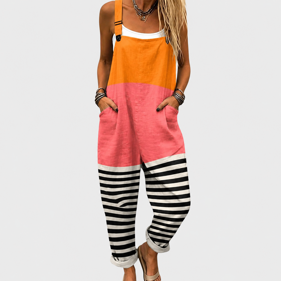 Cozy Graphic Jumpsuit