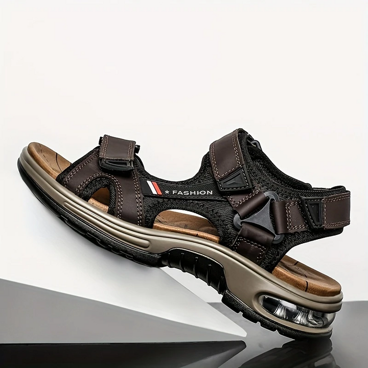 Bennett™ | AirCushion Adjustable Leather Sandals