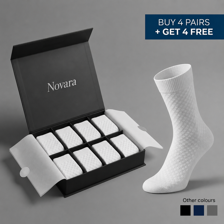 Novara™ | Premium Bamboo Fibre Crew Socks