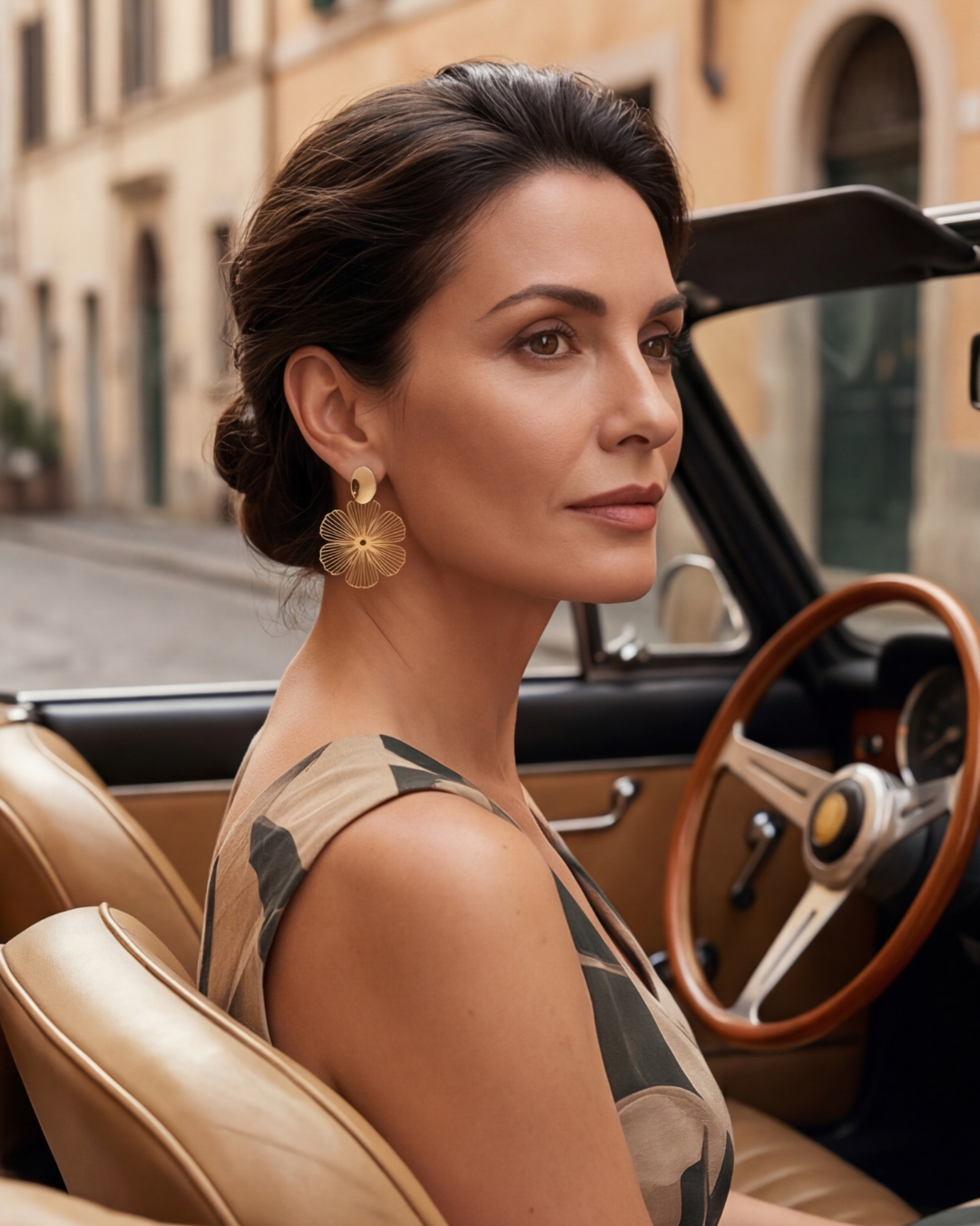 Fiore Non-Piercing Clip-On Earrings