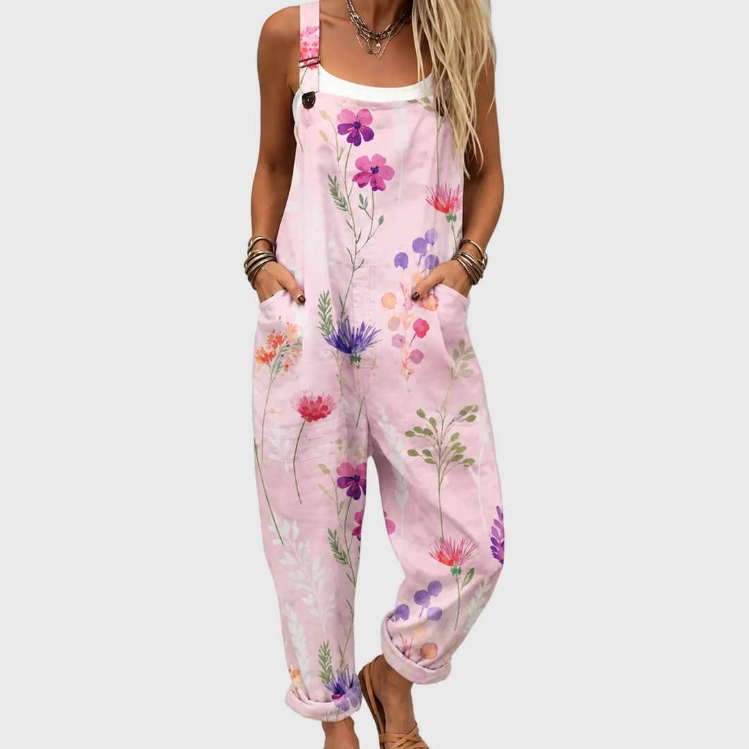 Cozy Printed Jumpsuit