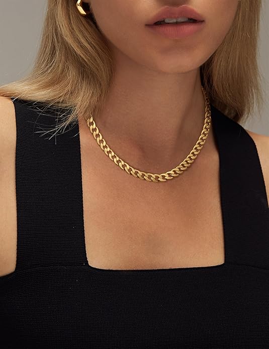 Bold Cuban Link Chunky Necklace