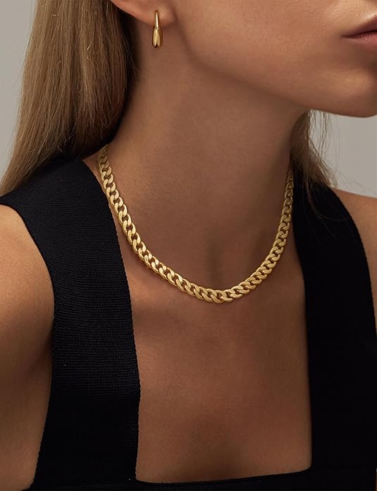 Bold Cuban Link Chunky Necklace