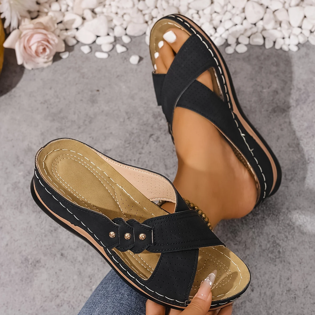 Danielle™ | Harbour Cross Comfort Wedges