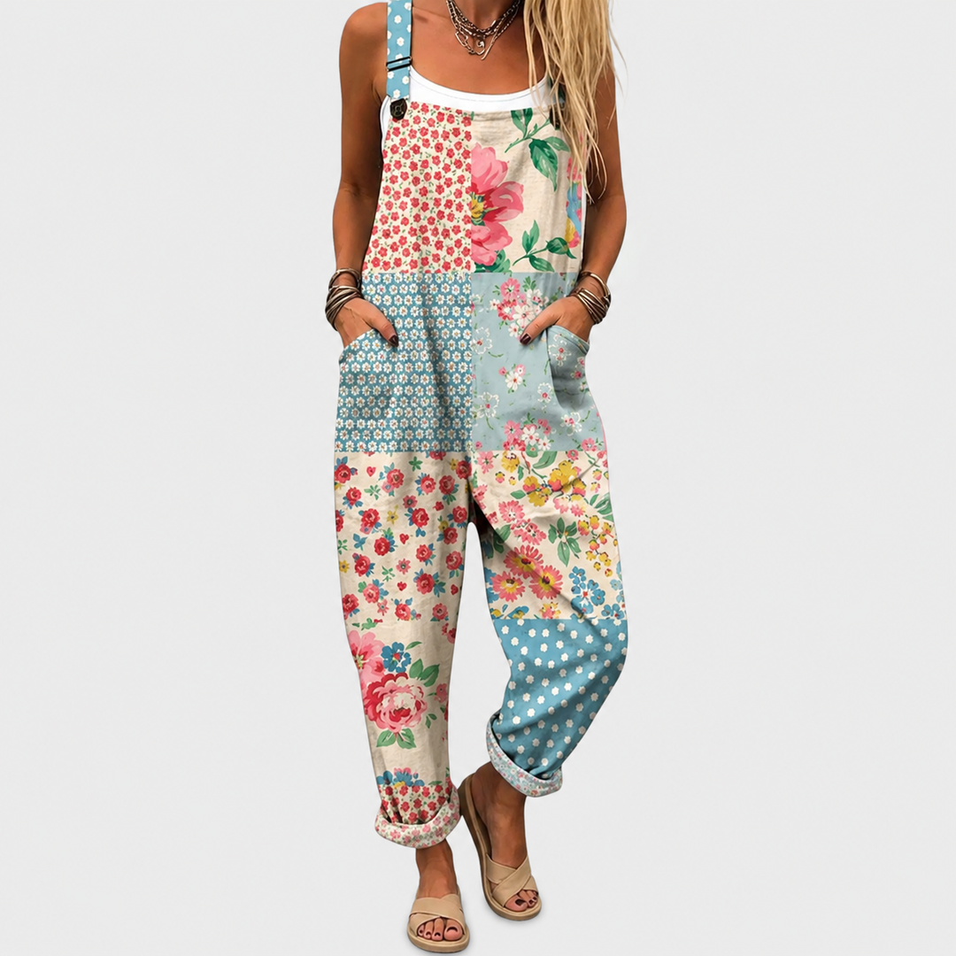 Cozy Graphic Jumpsuit