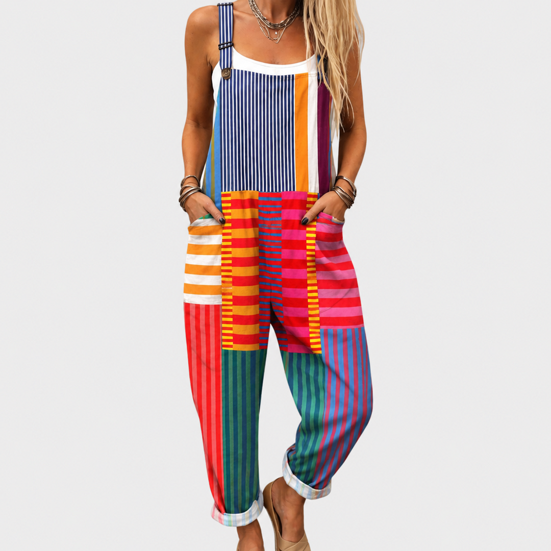 Cozy Printed Jumpsuit