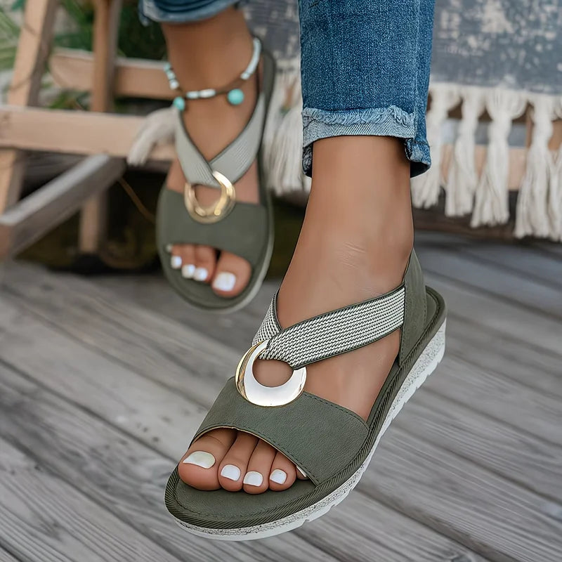 Brielle™ | Coastal Loop Comfort Sandals