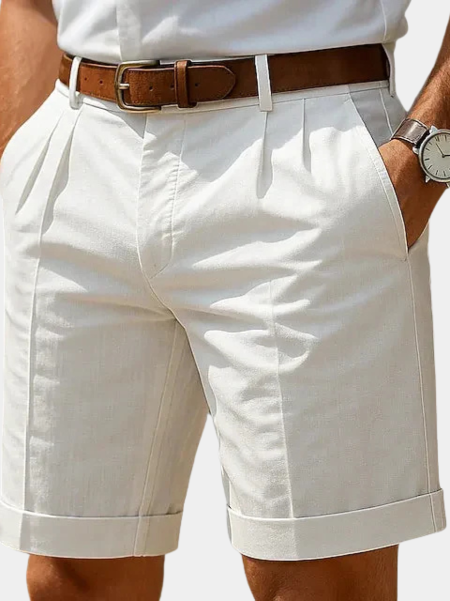 Hudson| Premium Pleated Summer Shorts