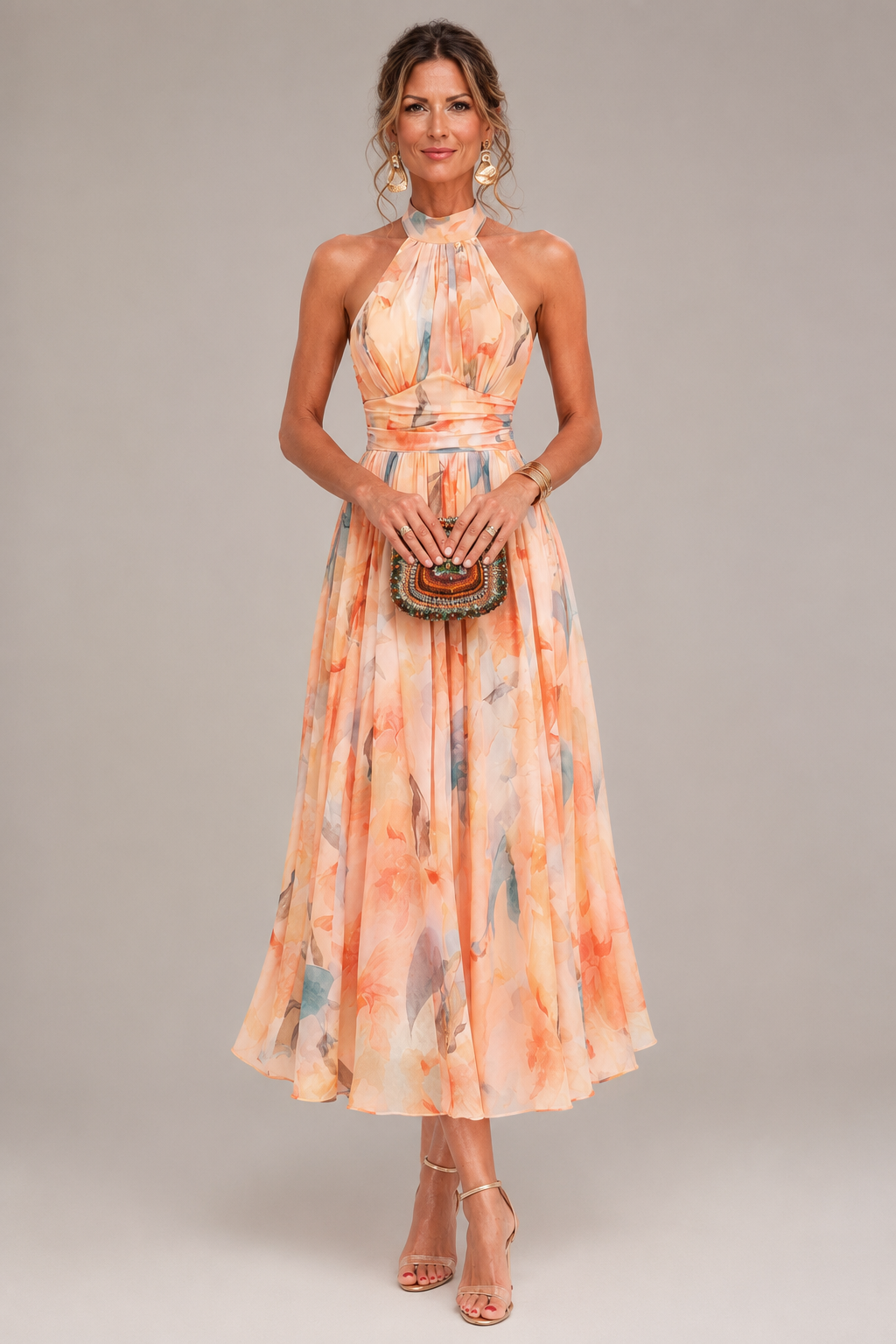 Serena™ | Sunset Midi Dress