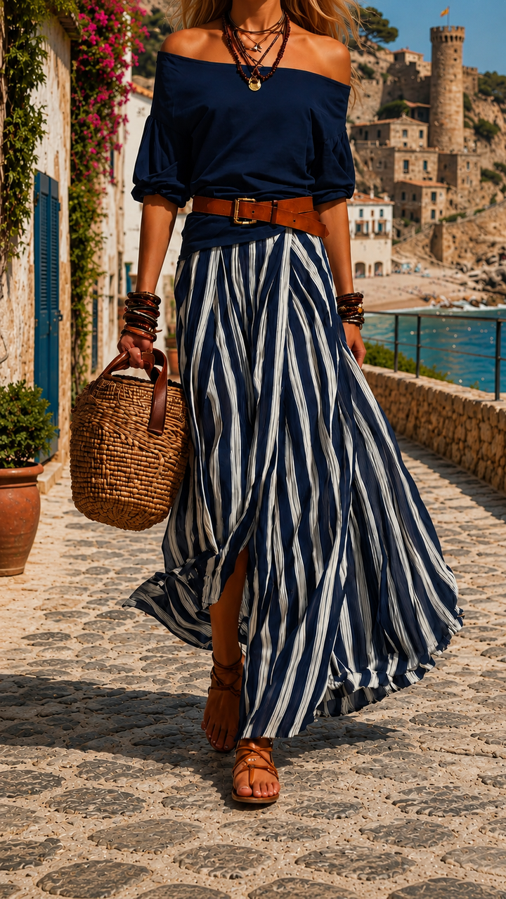 Juliette™ | Ensemble deux-pièces Riviera rayé