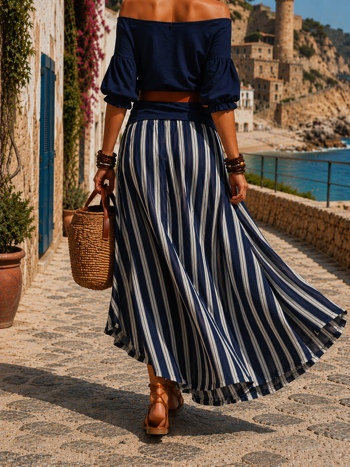 Juliette™ | Ensemble deux-pièces Riviera rayé