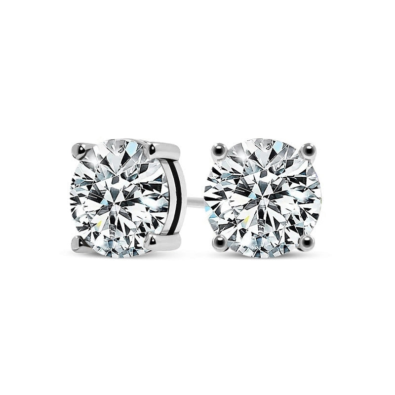 Elegant Tera White Gold Earrings