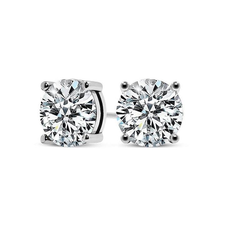 Elegant Tera White Gold Earrings