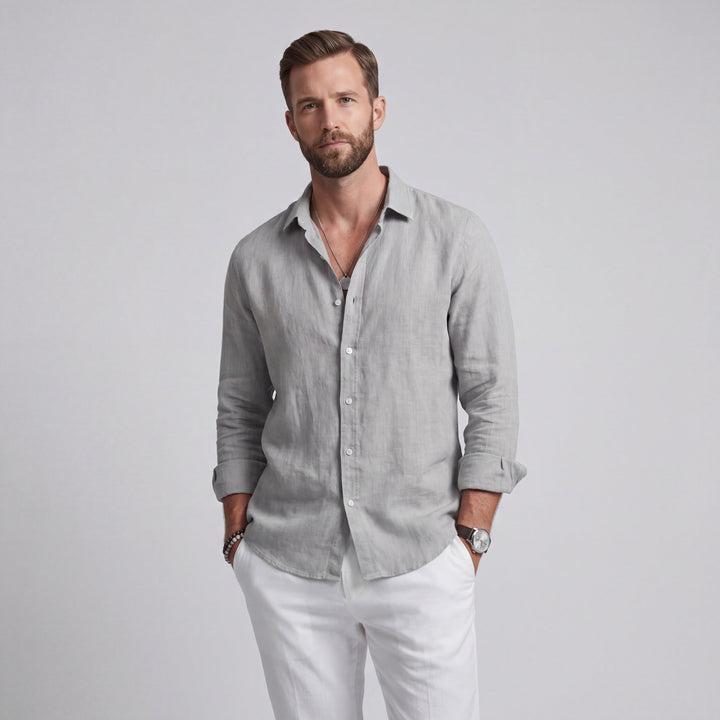 Caleb™ | Coastal Breeze Relaxed Blouse
