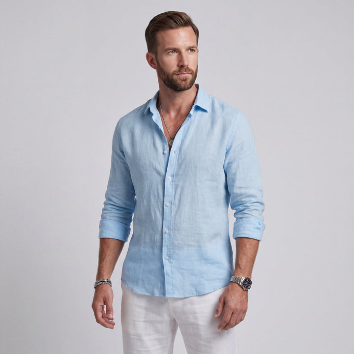 Caleb™ | Coastal Breeze Relaxed Blouse