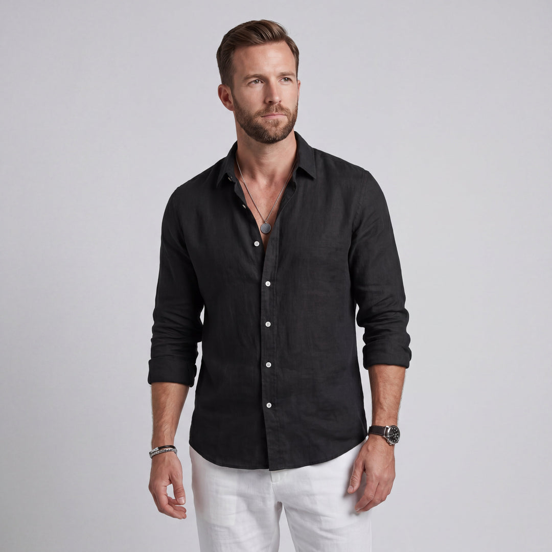 Caleb™ | Coastal Breeze Relaxed Blouse