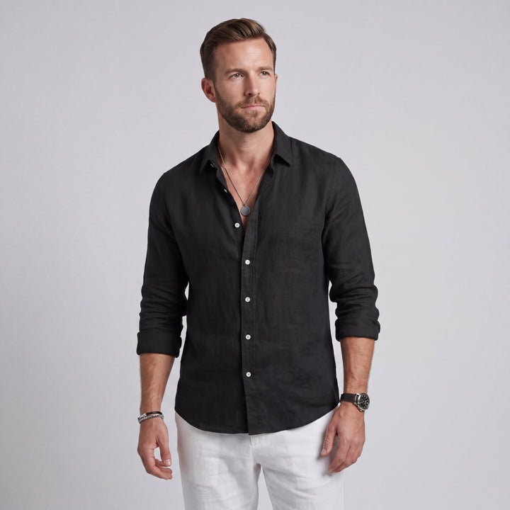 Caleb™ | Coastal Breeze Relaxed Blouse