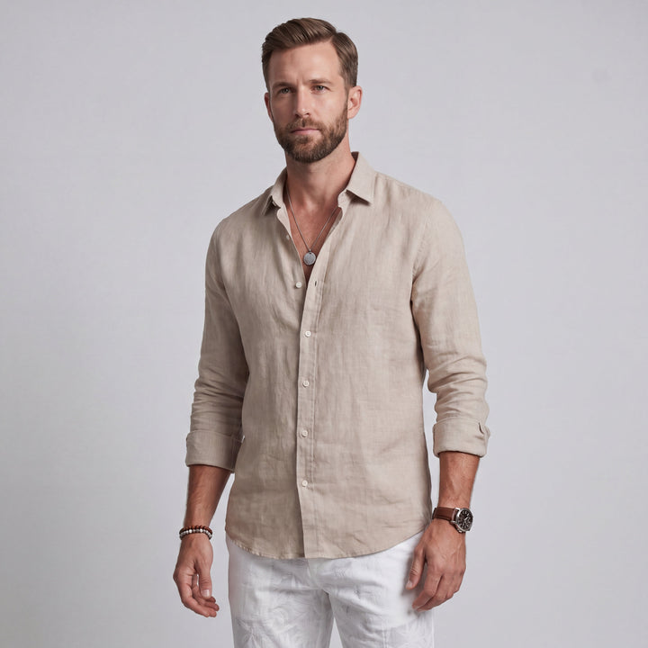 Caleb™ | Coastal Breeze Relaxed Blouse