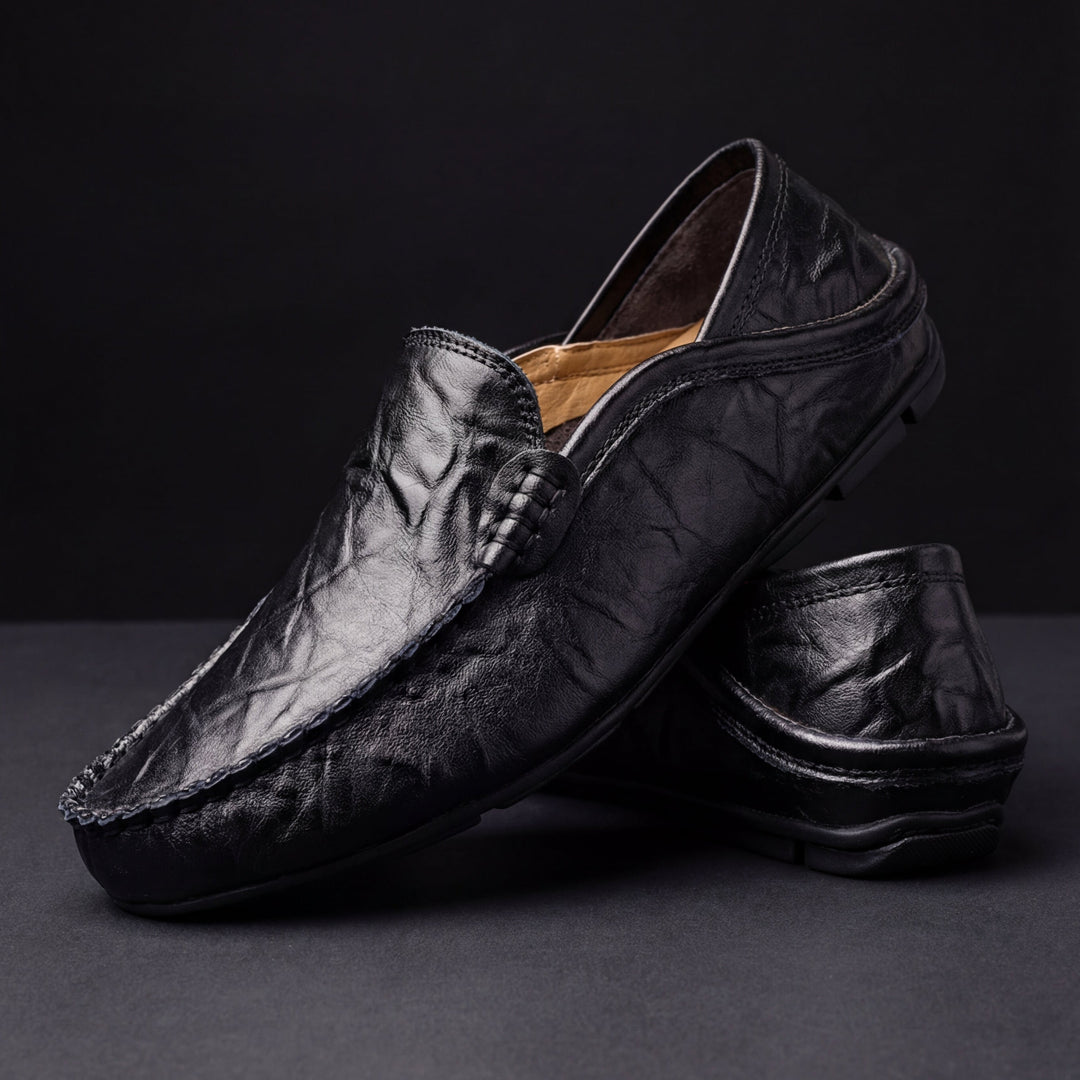 Everett™ | Heritage-Stitch Leather Loafers