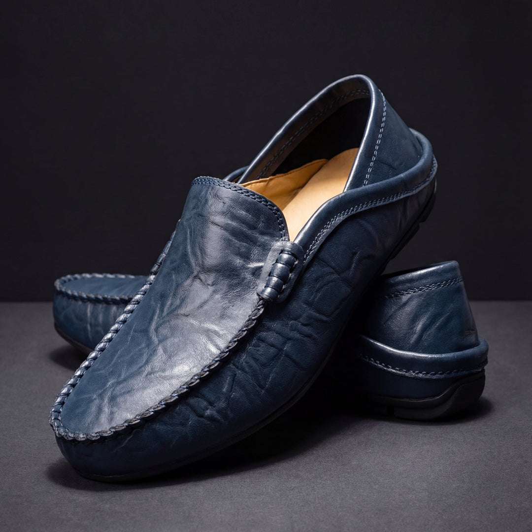 Everett™ | Heritage-Stitch Leather Loafers