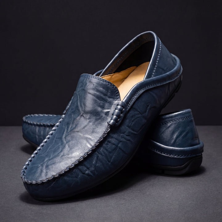 Everett™ | Heritage-Stitch Leather Loafers