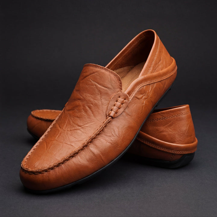 Everett™ | Heritage-Stitch Leather Loafers