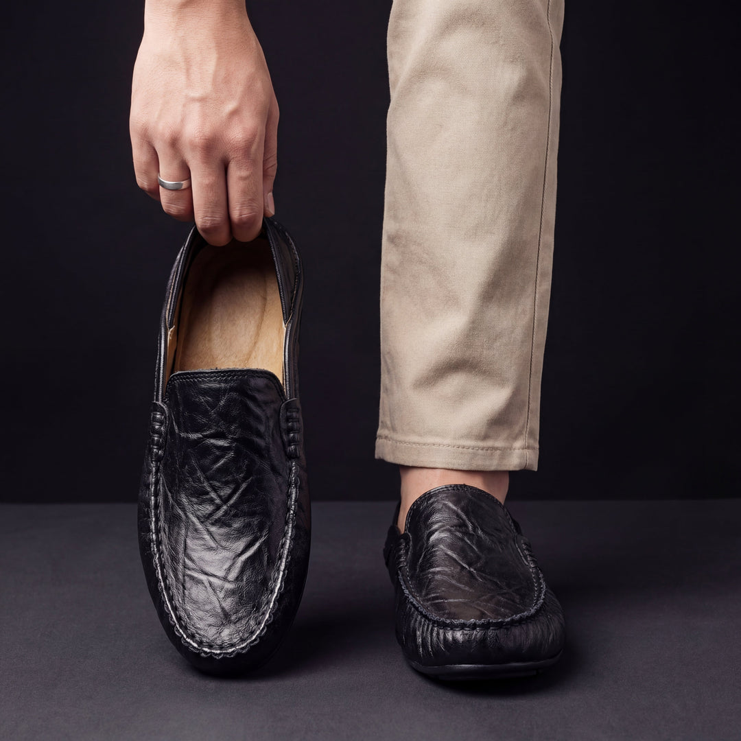 Everett™ | Heritage-Stitch Leather Loafers
