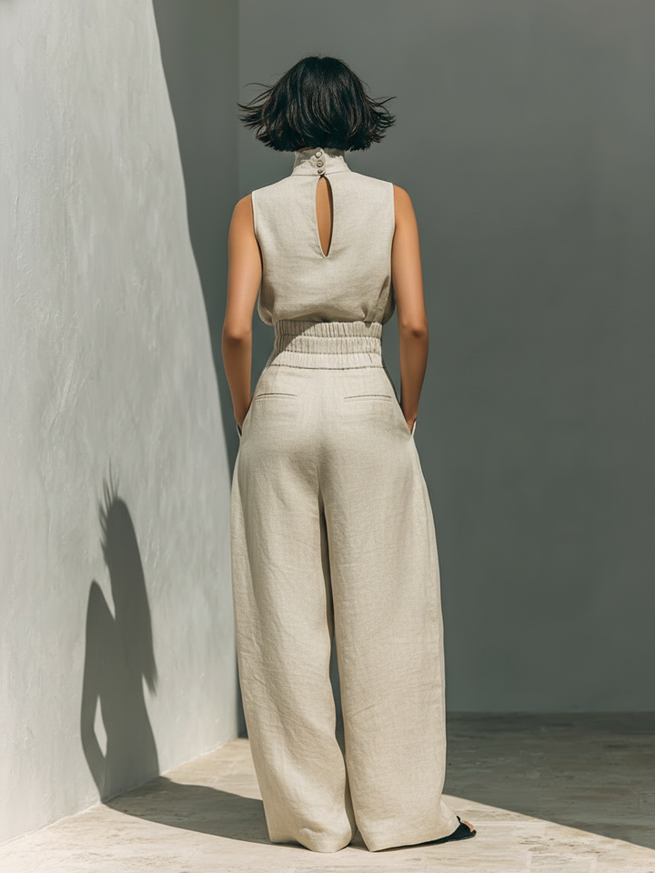 Arielle™ | Sandstone Linen Blend Set