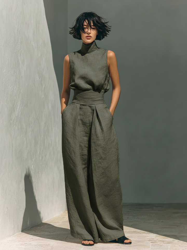 Arielle™ | Sandstone Linen Blend Set