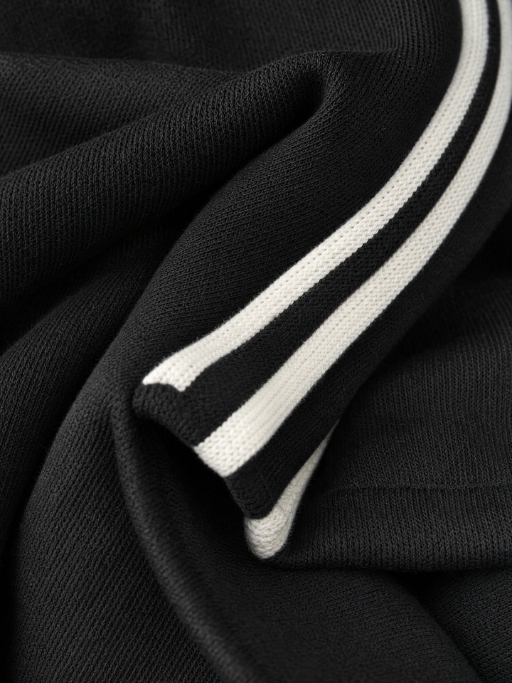Camille™ | Contrast-Trim Sport Maxi Dress