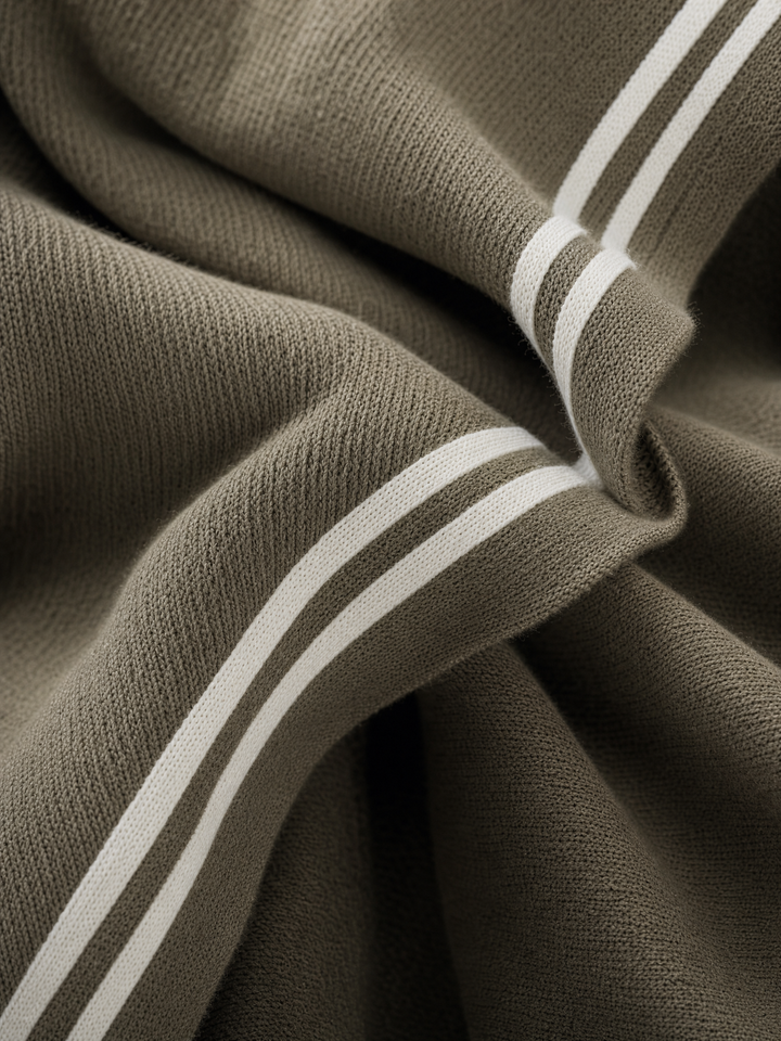 Camille™ | Contrast-Trim Sport Maxi Dress