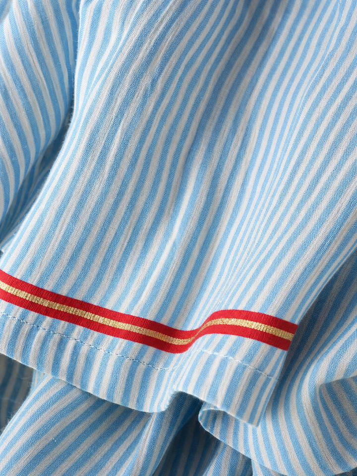 Elara™ | Seaside Stripe Maxi Dress