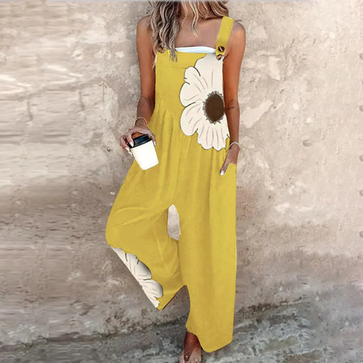 Cozy Printed Jumpsuit