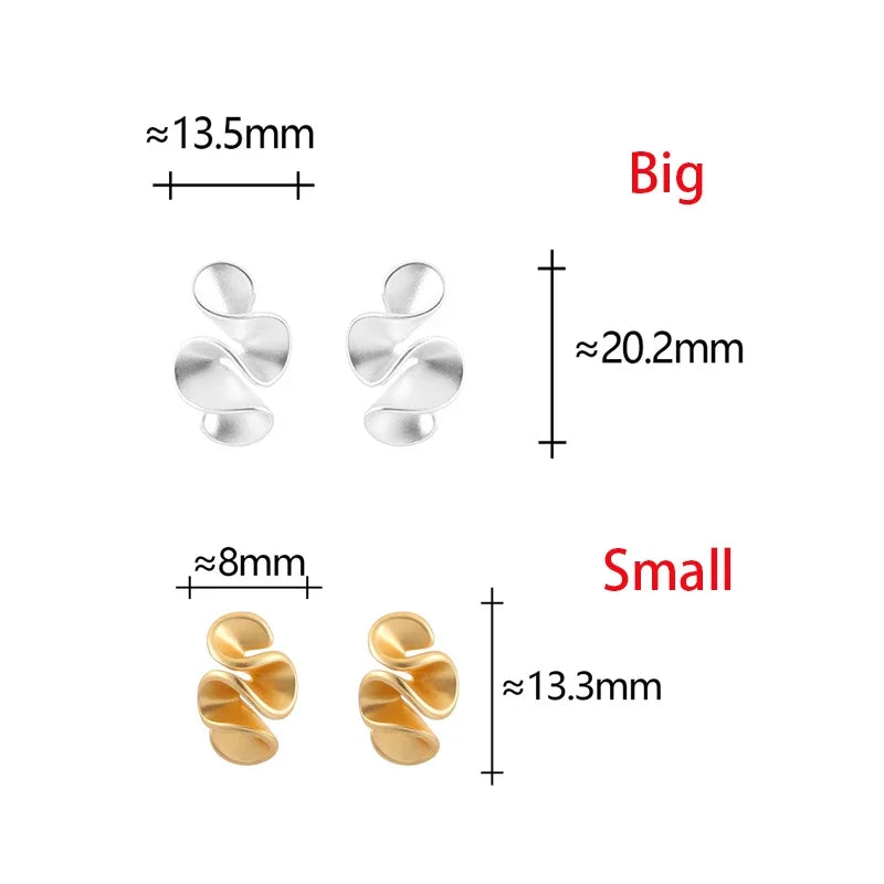 Silver and 18K Gold Floral Earrings
